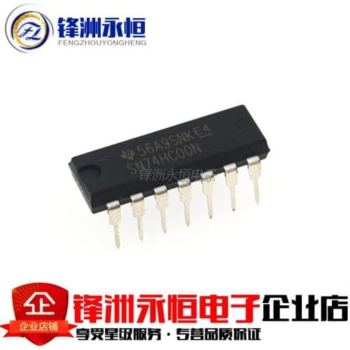 10PCS SN74HC00N DIP14 SN74HC00 DIP 74HC00 DIP-14 new and original IC