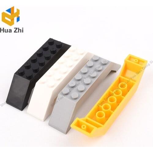 "Building Blocks Parts 30180 4PCS Slope 45 degrees 10 x 2 x 2 Double LEGOING MOCS Education"