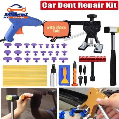 Paintless Removing Dent Car Body Repair Dent Puller Dents Remover Auto Body Suction Cup Repair Tools for Vehicle Car Auto