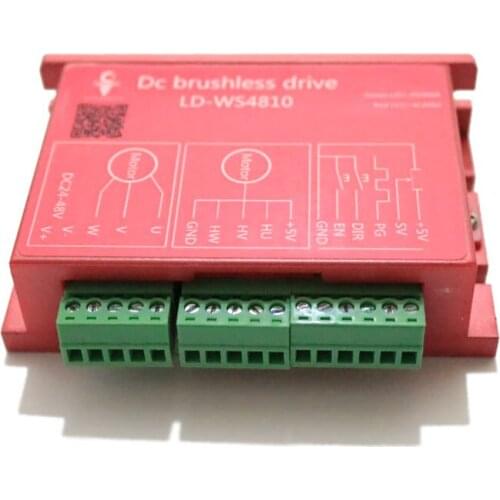 DC 24V-48V Brushless Motor Spindle Driver BLDC Match MACH3 for CNC Engraving Mechanical