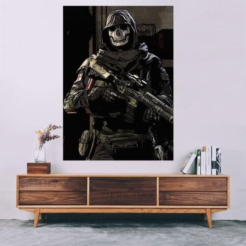 Teen room decoration warzone character poster piece wall paintings movie poster frames bedroom decoration canvas picture wal art