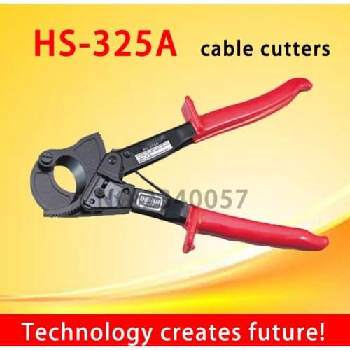 HS-325A 240mm Hand Ratchet Cable Cutter Plier, Ratchet Wire Cutter Plier, Hand Tool, Hand Plier