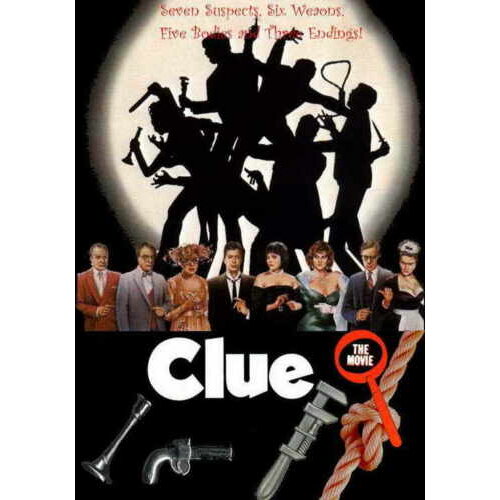 CLUE Movie Art Silk Print POSTER Decorative Wall painting 24x36inch