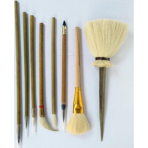 Writing Brush polymer clay tools Pottery Tools Painting Painted Hook Pen Dust Hydration Ceramic Clay Polymer Tool