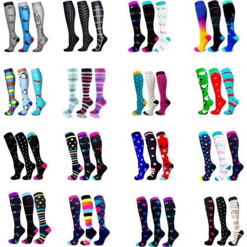 Compression Socks New Set Dropship Wholesale Soccer Sport Socks Pack Unisex Outdoor Sport Nursing Hiking Running Fitness Socks