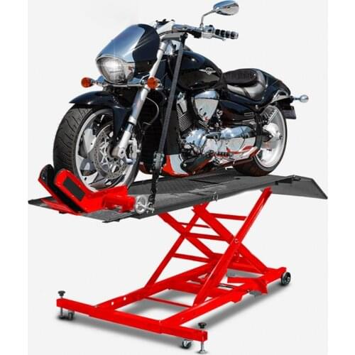 Motorcycle pneumatic lift large row pedal repair hydraulic lift maintenance equipment platform lift table