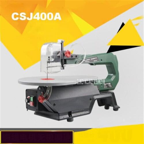CSJ400A Desktop Sawing Machine Multi - functional Woodworking Power Tools Pull Flower Carved Flowers Wire Curve Saws 220v 120W