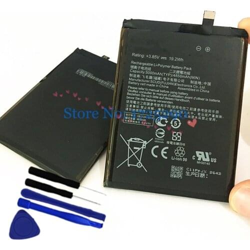 New Original High Quality 5000mAh C11P1614 Battery For Asus Zenfone Pegasus 3s Max ZC521TL X00GD Battery + Tools