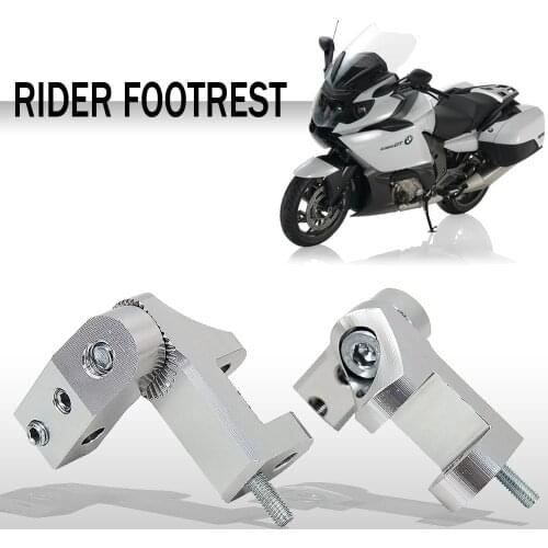 For BMW K1600GT K1600GTL K1600B Bagger Adjustment Rider Motorcycle Footrests Rearset Rear Footpeg Foot Rests new K 1600 GT