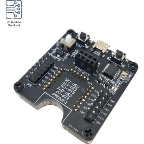 ESP8266 Test Frame Burner Development Board WIFI Module CH340 Serial Chip Support For ESP-12F ESP-07S ESP-12E ESP-01S ESP12S