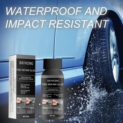 Universal Tire Repair Super Glue 30g Car Adhesives Super Caulk Rubber Window Speaker Seal Tire Repair Glue Welding Glue Tested