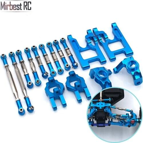 WLtoys 12428 FY-03 JJRC Q39 Upgrade parts Metal rod front rocker arm steering cup Base C part set 1/12 RC car accessories
