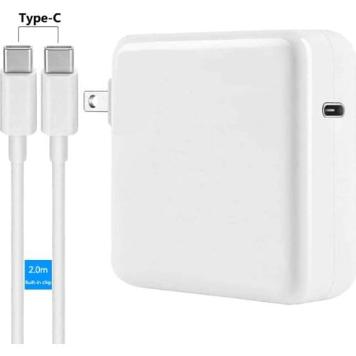USB C Charger 20.2V 4.3A 87W Power Laptop Adapter for Mac Book Air iPad Pro 15 /13 Inch 2018 2019 2020 Power Supply
