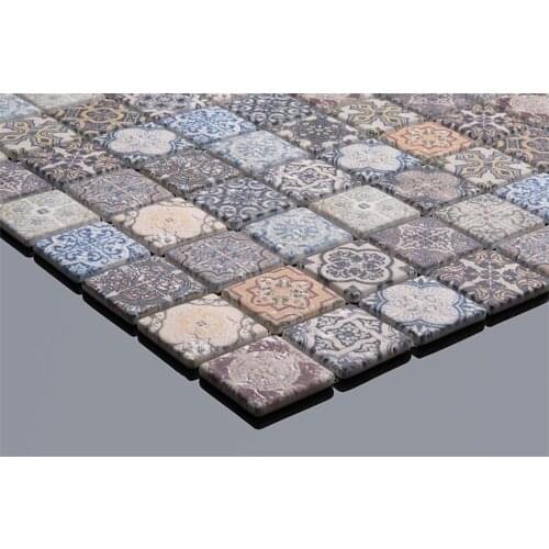 Mosaic tiles for kitchen and bathroom walls