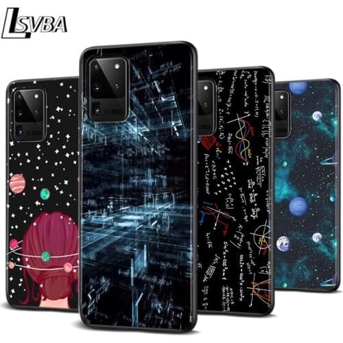 Dream In Planet for Samsung Note 20 10 9 8 Ultra Plus A91 A81 A71 A51 A42 A41 A31 A21 A12 A11 A01 Black Phone Case