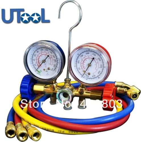 Freon Adding Gauge For Auto Air Conditiong Syetem&R12 R22 R502 Manifld Gauge