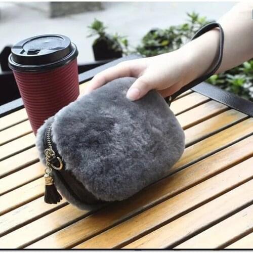 Женские меховые сумки HYUCENY China At AliExpress