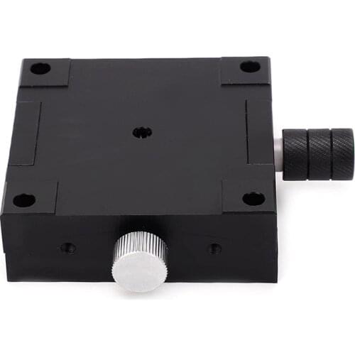 Linear Stage Actuator Manual Displacement Platform Curved Sliding Table for Machine Tools Optical Equipment 60X60mm