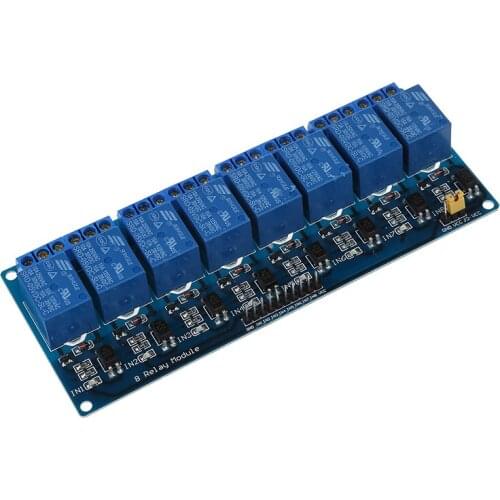New 5V Electronic Relay Module 8-Channel Shield for 51 AVR ARM Logic