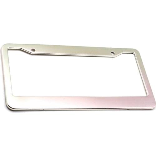 License Plate Frame for Men /Women, License Plate Holder, Aluminium Decorative License Plate Frame
