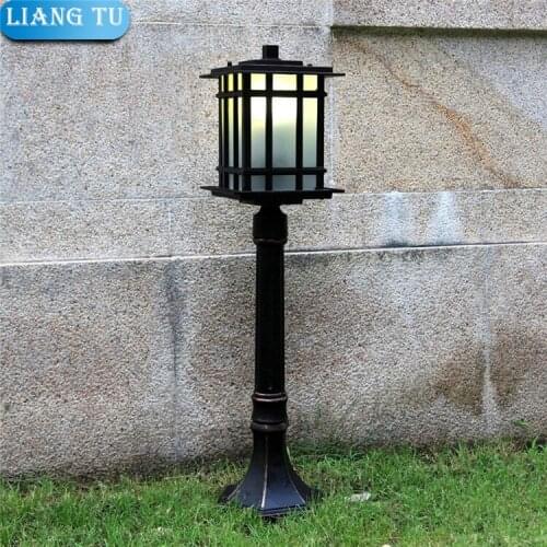 Classical Outdoor Garden Decorative Cast Aluminum E27 Outdoor lawn light