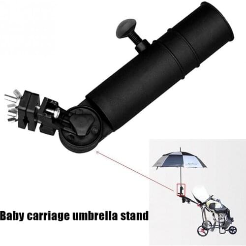 Newly Plastic Universal Golf Cart Umbrella Holder Stand for Buggy Cart Baby Pram Wheelchair Umbrella holder Adjustable Umbrella