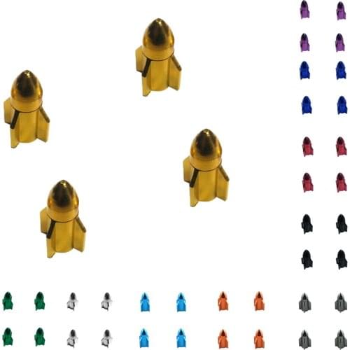 4 Pieces Car Bike Motorcycle Tire Air Valve Stem Cover Dust Cap Rust Proof Corrosion Protection High Quality