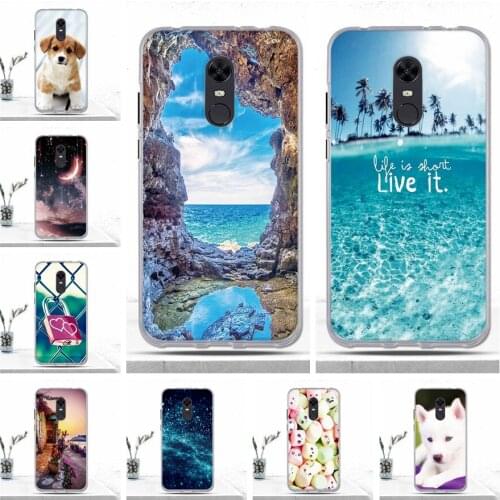 Phone Case for Xiaomi Redmi 5 Plus Redmi Note 5 Case Soft TPU Silicone Cute Cat Cover for Xiaomi Redmi 5 Plus Note 5 Cover Bags