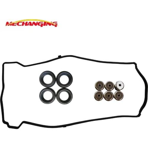 FOR HONDA CIVIC VIIand CR-V II 2.4 K24A1 K20A4 K20A3 Rocker Cover Gasket spark plug gasket cylinder head cover gasket set
