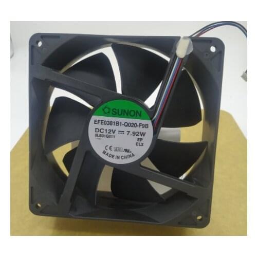 For Sunon EFE0381B1-Q020-F9B 12V 14CM 140mm 14038 7.92W PWM server inverter cooling fan
