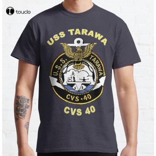 Uss Tarawa (Cv/Cva/Cvs-40, Avt-12) Classic T-Shirt Tee Shirt