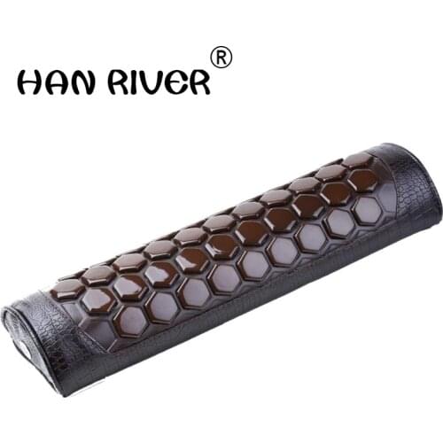 HANRIVERNatural Tourmaline Massage Neck Pillow Back Waist Far Infrared Therapy Cervical Traction Massager Health Care Relaxation