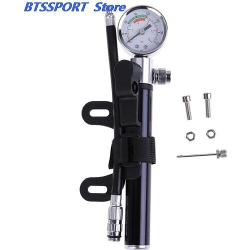 For Xiaomi M365 Tire High Pressure Mini Pump With Gauge Hose Scooter Tire Hand Air Inflator 210 PSI Portable Pump