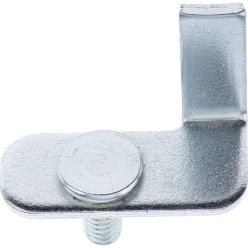 Rear Header Pipe Exhaust Bracket Tab for Harley Touring 1998-2008, Silver