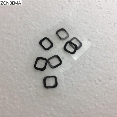 ZONBEMA 50pcs/lot New Home Button Holding Gasket Rubber sticker Spacer for iPhone 5 5S 6 6S 7 8 Plus 4.7" 5.5"