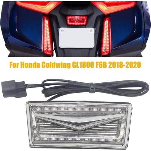 NEW For Honda Goldwing GL1800 F6B 2018-2021 Motorcycle ABS Trunk Fender Led Reflctor Replacement Light GL 1800 Gold Wing 1800