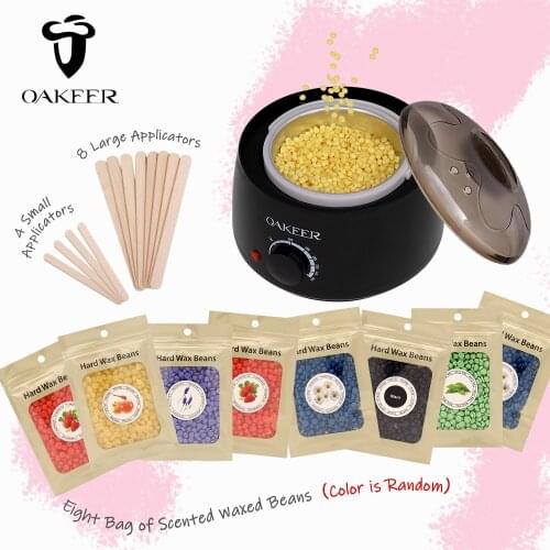 Depilatroy Wax Warmer Heater Hair Remover Eyebrow Epilator SPA Wax Epilator Body Waxing for Men & Women Wax Machine Epilator