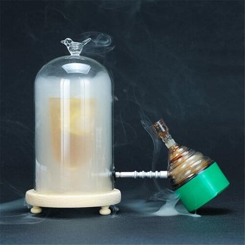 Cocktail Smoker Durable Portable Molecular Bubble Water Sprayer for Bar Kitchen Smoke Bubbles Liquid Bubbles Mouth Tools
