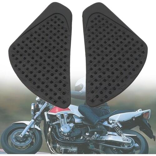 Motorcycle Tank Pad Anti slip Sticker Adhesive Rubber Traction Side Fuel Gas Grip Decal Protector For Honda CB1300 2006-2015