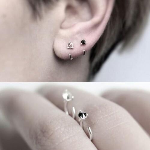 S925 Sterling Silver Earrings for Women Korean Trendy Earrings Jewelry Wholesale