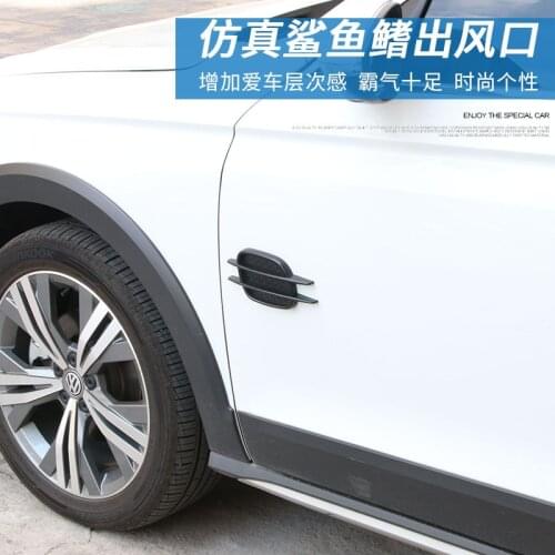 Shunwei car modification personality wind door side decoration wind mesh car exterior black sd-2801