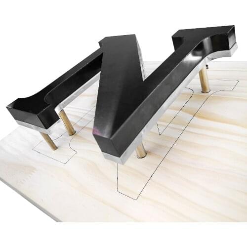 SY1623 High-end Channel Letter Installation Mini Sign Screw Rod 100 sets