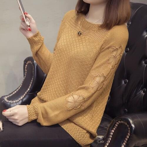 Spring Summer Sexy Women Knitted Sweater Pullovers White Thin Sunscreen Hollow Out Tops Lace Long Sleeve Loose Basic Clothes