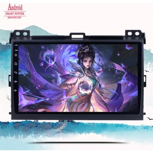 Auto Car Radio For Toyota Land Cruiser Prado 120 2004 - 2009 Android Navigation GPS Multimedia Player DVD Tape Recorder Cassette