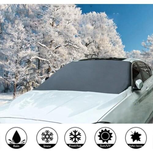 Automobile Magnetic Sunshade Cover Car Windshield Snow Sun Shade Waterproof Protector Cover Car Front Windscreen Cover