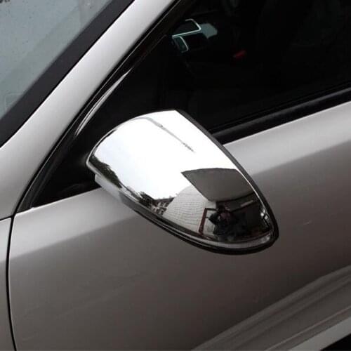 Car Parts Accessories ABS Chrome Door Side Mirror Covers For Kia K5 2016 2017 Rearview Mirror Cover Molding Trim 2pcs