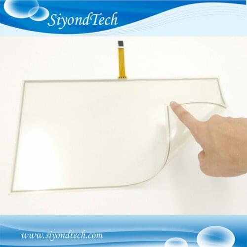 Free Shipping!!! 1PC 15.6inch 0.5MM Film to Film Resistive Touch Screen 359MM*209MM Digitizer +Controller