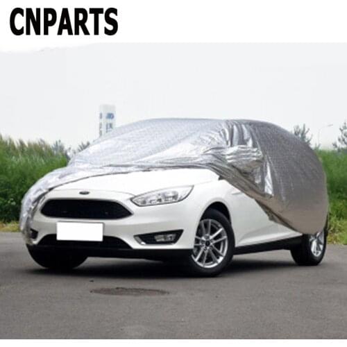 CNPARTS Car Covers Accessories For Chevrolet Aveo Ford Focus 1 2 3 Fiesta Honda City Skoda Rapid Sedan M Waterproof Dustproof