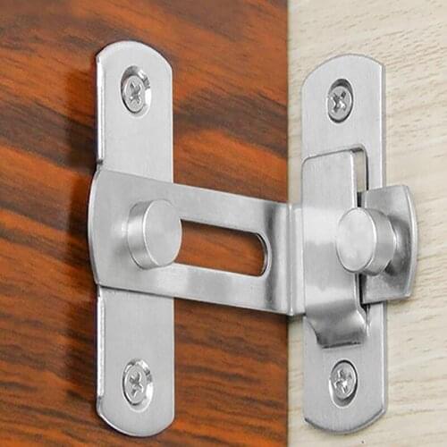Latch Door Stainless SteelBuckle Door Latch Buckle Anti theft Buckle Shift Door Lock Household Supplies Tools
