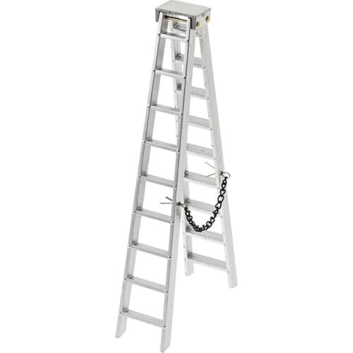 1/10 Scale Accessories Mini Folding Ladder for 1:10 RC Crawler Car Traxxas TRX4 Axial SCX10 AXI03007 Tamiya